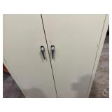 Two Door Metal Storage Cabinet 36" x 18" x 72"
