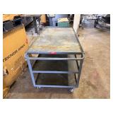 Jamco Products Oversized Rolling Metal Cart 66" L x 30 1/2" W x 35 1/4"T