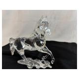 Beautiful Crystal Stallion (Perhaps Swarovski - no identifying markings) 5 7/8"