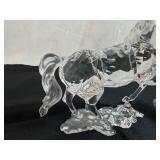Beautiful Crystal Stallion (Perhaps Swarovski - no identifying markings) 5 7/8"