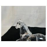 Beautiful Crystal Stallion (Perhaps Swarovski - no identifying markings) 5 7/8"