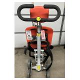 MSRP $4000 Ferno Model 49 Sirocco Evacuation Stair Chair Wheel Assisted Patient Transport Folds Compact Heavy Duty Metal Frame Multi Strap Restraints Telescoping Handles Perfect For EMS Fire Rescue Ho