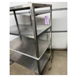 Lakeside Manufacturing Stainless Utility Cart 3 Shelf Heavy Duty Quiet Sound Deadening Panels Non Marking Casters Bumpers Welded Frame Perfect For Hospital Food Service Lab Transport Medical Supply De