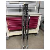 MSRP $300 Luxor WSCC-2 Two-Shelf Collapsible Wire Utility Cart - Heavy-Duty Steel, Easy Maneuverability, Space Saving Rolling Transport Cart Perfect For Medical Facilities Warehouses Mailrooms Retail 