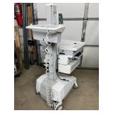 MSRP $3,800! Ergotron SV32-91211 StyleView WOW Cart – Premium height-adjustable workstation for sit/stand charting. Features spacious surface, slide-out keyboard tray, built-in drawers & smooth 