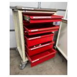 MSRP $4,000+ – Herman Miller Milcare 7 Drawer Medical Supply Cart, Heavy Duty Rolling Storage Cabinet, Modular Drawer System, Hospital Grade Build, Craft Room Organizer, Studio & Home Storage Go
