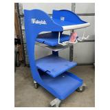 Valleylab FT900 ForceTriad Cart Heavy Duty Mobile OR Equipment Stand Smooth Rolling Locking Casters Built-In Cord Management + Storage Compact Space Saving Design Perfect For Procedure Rooms, Vet Surg