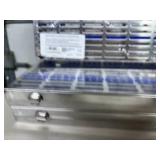 MSRP $600 3 NEW Sealed Hu-Friedy IMS Infinity Dental Sterilization Cassette Stainless Steel Instrument Holder Tray Holds Up To 20 Tools Locks Shut Autoclavable Great For dental offices, vet dentistry,