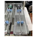 MSRP $50,000 Lot of 3 Intuitive Da Vinci Robotic Surgery Scopes 10mm 30° Camera Endoscopes Used To See Inside The Body During Surgery Includes Sterilization Trays Cases