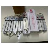 Lot of 6 Ohaus 8008-MN Spring Scales Mechanical Pull Scales Measures Weight/Force in Grams + Newtons Up To 5000g/50N No Batteries Needed Durable Hook Design Great For classrooms, science labs, fishing