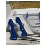 Innovasive ROC Fastener System Orthopedic Surgical Instrument Tray Complete Specialty Tool Kit w/ Drill Guides Handles + Bits Designed For bone fastener placement & repair procedures High value me