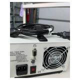Fostec DCR II DDL Light Source. High-intensity 150W halogen lamp, DC regulated for stable, flicker-free light. Ideal for precision microscopy and industrial inspection. Includes gooseneck fiber optic 