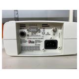 MSRP: $5,000 | Masimo Rad-87. A tabletop monitor that tracks blood oxygen & heart rate via finger sensor. Gold standard for accuracy even with movement. Wireless alerts, simple one-touch design, & hos