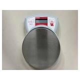 Ohaus CS2000 Scale w/ pan & adapter. A portable, easy-to-use digital scale for quick, accurate weighing. Features a stainless steel top, battery power, and simple 2-button control. Great for home 