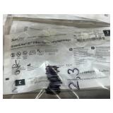 Bulk lot of SunOne GreenLine/D Fiber Optic Macintosh laryngoscope Blades. Medical tools used to help insert breathing tubes safely. Features bright fiber optic light, sterile single-use design. Ideal 