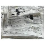 Bulk lot of SunOne GreenLine/D Fiber Optic Macintosh laryngoscope Blades. Medical tools used to help insert breathing tubes safely. Features bright fiber optic light, sterile single-use design. Ideal 