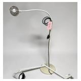 Midmark Ritter Gooseneck Halogen Medical Exam Light Flexible Positioning Arm Shadow Free 35W Quartz Halogen Head Stays Cool Bright White Clinical Illumination + Extra Exam Light - Both Work Great!
