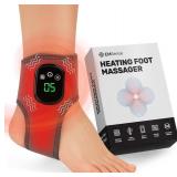 MSRP $100 EMSense Triple Therapy Foot Massager Wraps Left & Right Heat + Vibration + Compression Rechargeable Cordless Device Adjustable Settings Great For neuropathy discomfort, sore feet, tingli