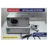 MSRP $15,000 BOSTON SCIENTIFIC 4610 SPYGLASS DIRECT SYSTEM, CAMERA CONTROL, LIGHT SOURCE, CAMERA HEAD & FIBER OPTIC CABLE INCLUDED, ENDOSCOPY IMAGING SYSTEM