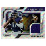 Kellen Mond Vikings RC Jersey and Die Cut RC