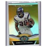 Adrian Peterson Vikings Insert, Parallels and More - Five Card Lot