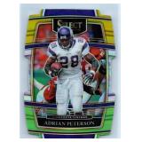 Adrian Peterson Vikings Insert, Parallels and More - Five Card Lot
