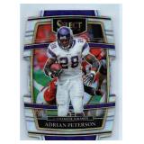 Adrian Peterson Vikings Insert, Parallels and More - Five Card Lot
