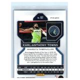 Karl-Anthony Towns Timberwolves Parallels and More - Eight Card Lot