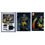 Christian Watson RC Jersey , Rookie and Insert Cards - Three Card Lot