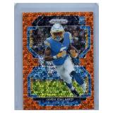 2021 Panini Prizm Orange Disco Paralells - Eighteen Card Color Lot