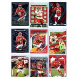 Patrick Mahomes Inserts and More - Nine Card Lot