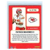 Patrick Mahomes Inserts and More - Nine Card Lot