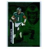 Jalen Hurts Inserts, Parallels and More - Nine Card Lot