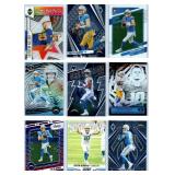 Justin Herbert Inserts and More - Nine Card Lot