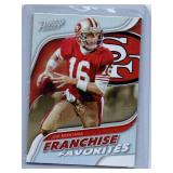 Joe Montana Parallels, Inserts and More - Five Card Lot
