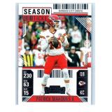 Patrick Mahomes Inserts and More - Seven Card Lot