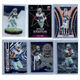 CeeDee Lamb Inserts and More - Six Card Lot