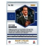 Peyton Manning Parallels, Inserts and More - Nine Card Lot
