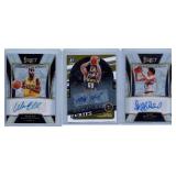 Wayne Ellington, Markus Howard, Jeff Ruland NBA Autos