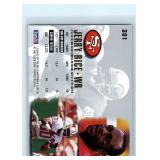 Jerry Rice Various - Nine Card Lot