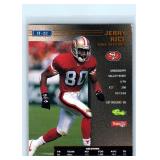 Jerry Rice Various - Nine Card Lot