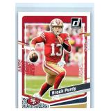 Brock Purdy Rookie, Inserts and Base - Seven Card Lot