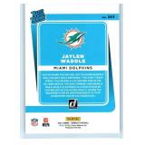 Matthew Golden and Jaylen Waddle Rookies and Inserts - Eight Card Lot