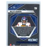 Malik Nabers Rookies, Inserts and More - Eight Card Lot