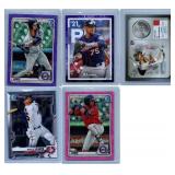 Royce Lews Twins RCs and Parallels - Five Card Lot