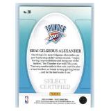 Shai Gilgeous-Alexander Inserts and More - Five Card Lot