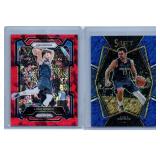 Luka Doncic Parallels - Two Card Lot