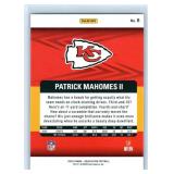 Patrick Mahomes Inserts and More - Eight Card Lot