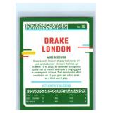 Drake London Rookies, Parallels and More - Six Card Lot