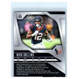 Nico Collins Rookies, Parallels and More - Nine Card Lot